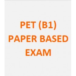 PET (B1) - PAPER-BASED EXAM